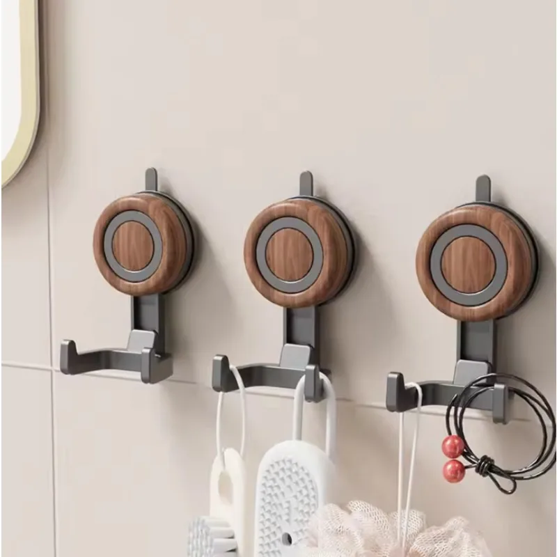 Крючки для душа без сверления для ванной комнаты, кухни, мощные крючки для вакуумной присоски, крючок для ванной комнаты, многоразовая вешалка для душа