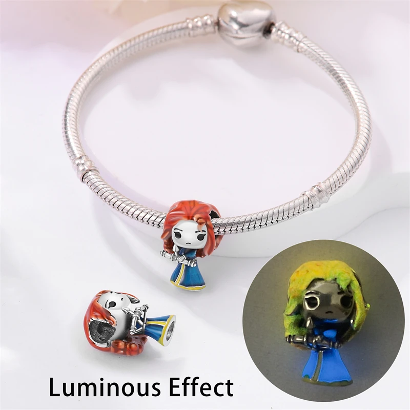 Colgante de plata de ley 925 de Lobezno Deadpool, Pulsera Original de plata 925 para mujer, regalo de joyería artesanal