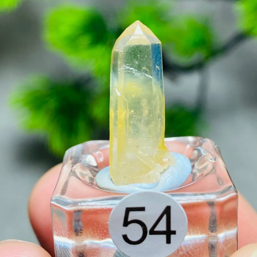Natural Brazil Dumortierite Yellow Rabbit Fur Mineral Specimen Raw Energy Crystal Healing Stone Suitable Meditation