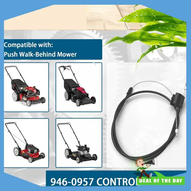 24-Hour Delivery Engine Zone Control Cable For Troy-Bilt MTD Push Walk-Behind Mowers- 946-0957& 746-0957 Man Yard Machine Access