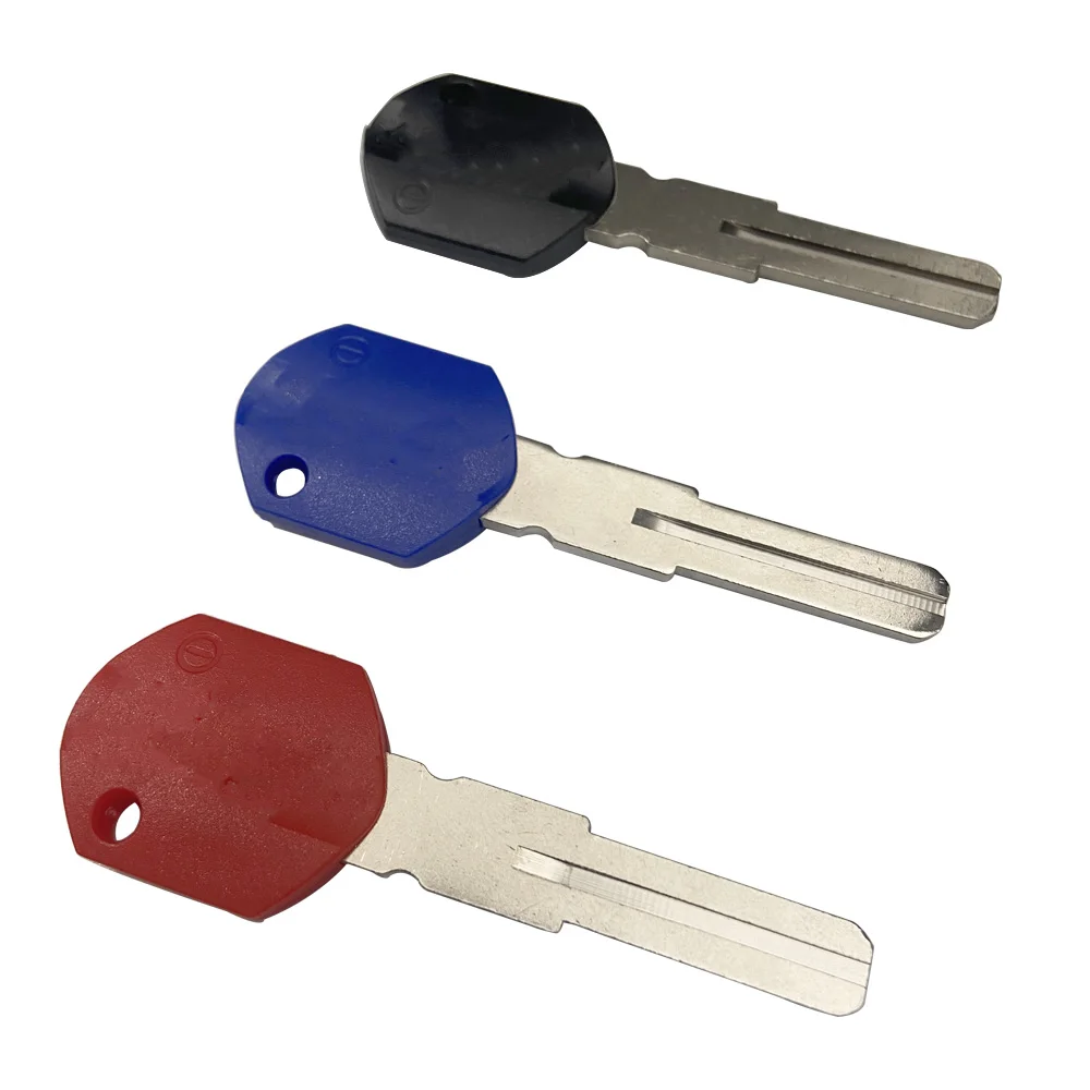 Key Cut Blade Can Loaded With Chips 1 Blank Motorcycle Keys For KTM 1050 RC8R 1190 1290 Plastic Metal