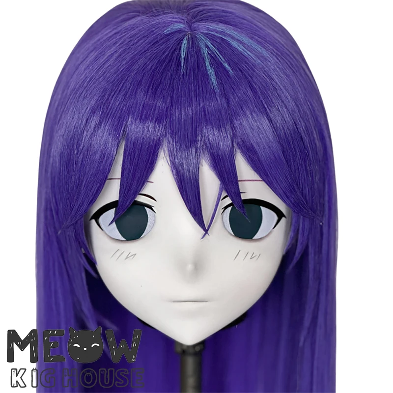 

(MEO494) Маска кигуруми ручной работы с полной головой, запираемая для мужчин и женщин, японский мультфильм, аниме, игровой персонаж, маска кигуруми