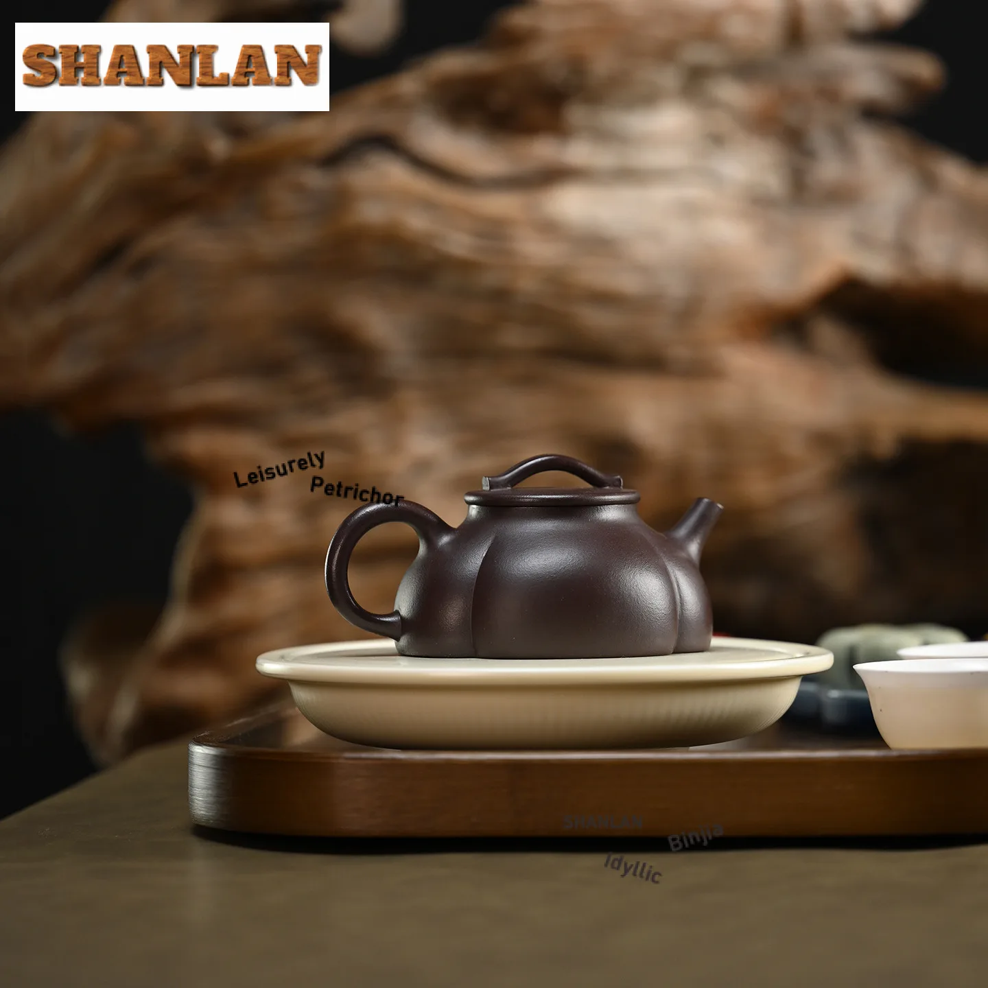 150ml Authentic Yixing Purple Clay Teapots Handmade Fragrant Grain Pattern Pot Raw Ore Mud Kettle Chinese Zisha Tea Set Supplies