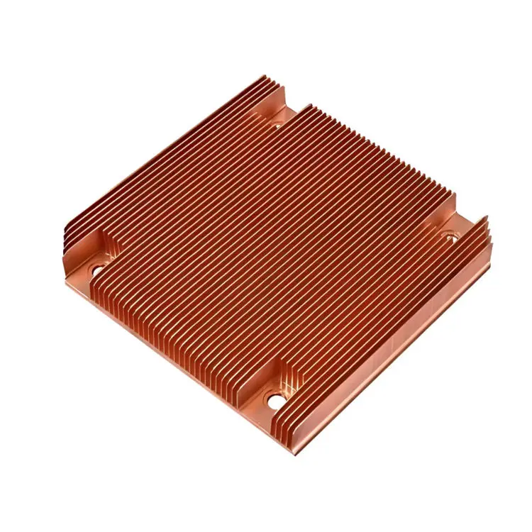 High Precision Custom Aluminium Skived Fin Heat Sink for Telecommunication/UPS/Inverters Cooling Fans