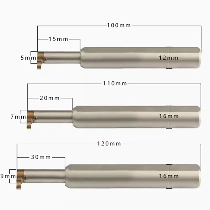 MG-H12/H16-07GR Grooving Tool for MB-07GR 100-250 R0.5-R1.25 Cutter inserts MB07-100/250-R0.5/R1.25