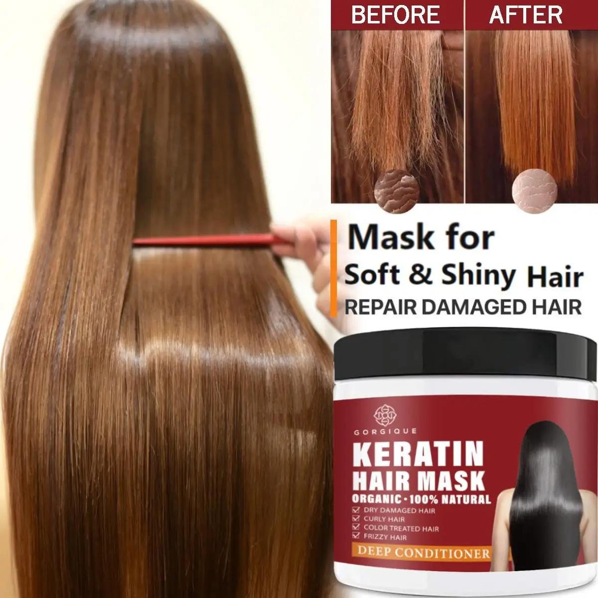 5G/15G/30G/50G/Premium Keratin Hair Conditioner film Professional Treatment for Hair Repair, Nourishment & Beauty