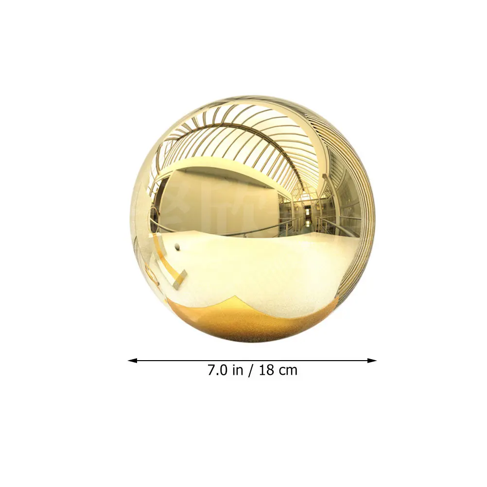 Stainless Steel Gazing Ball Polished Reflective Mirror Globe Durable Decorative Sphere for Outdoor Garden Patio