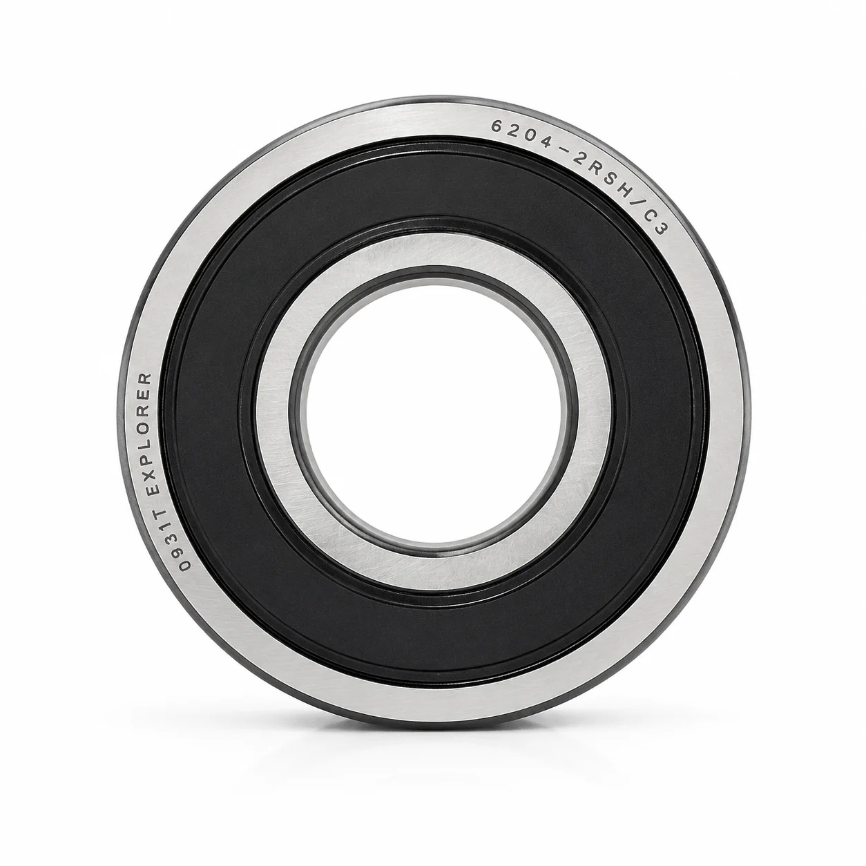 6204-2RSH-C3 C3 Clearance Double Rubber Sealed Deep Groove Ball Bearing High Temperature Low Noise High Speed For Motor Vehicle