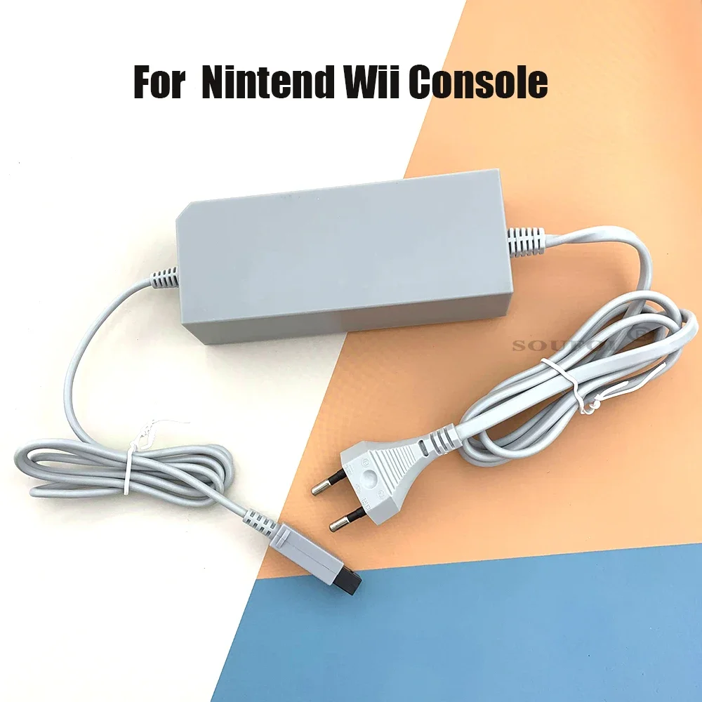 EU US Plug Power AC Adapter for Nintend WII Console Charing Cable Charger 100-240V DC 12V/3.7A Power Supply For Wii Console