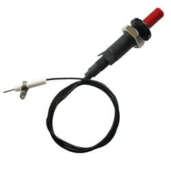 Piezo Ignition Set with Cable 1000mm Long Push Button Kitchen Lighters Barbecue Igniter for Gas Fireplace Camping Dropship
