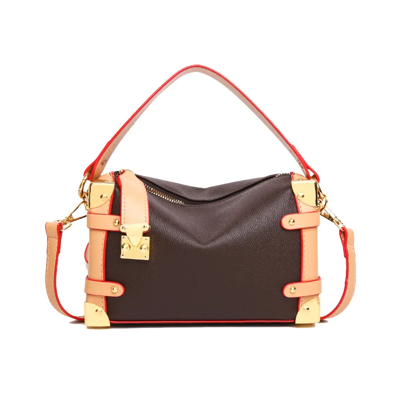 

2025 Aesthetic Box Bag, Luxe Top Handle Tote for Women, Spacious Crossbody Purse, Fashion Versatile Shoulder Bag​