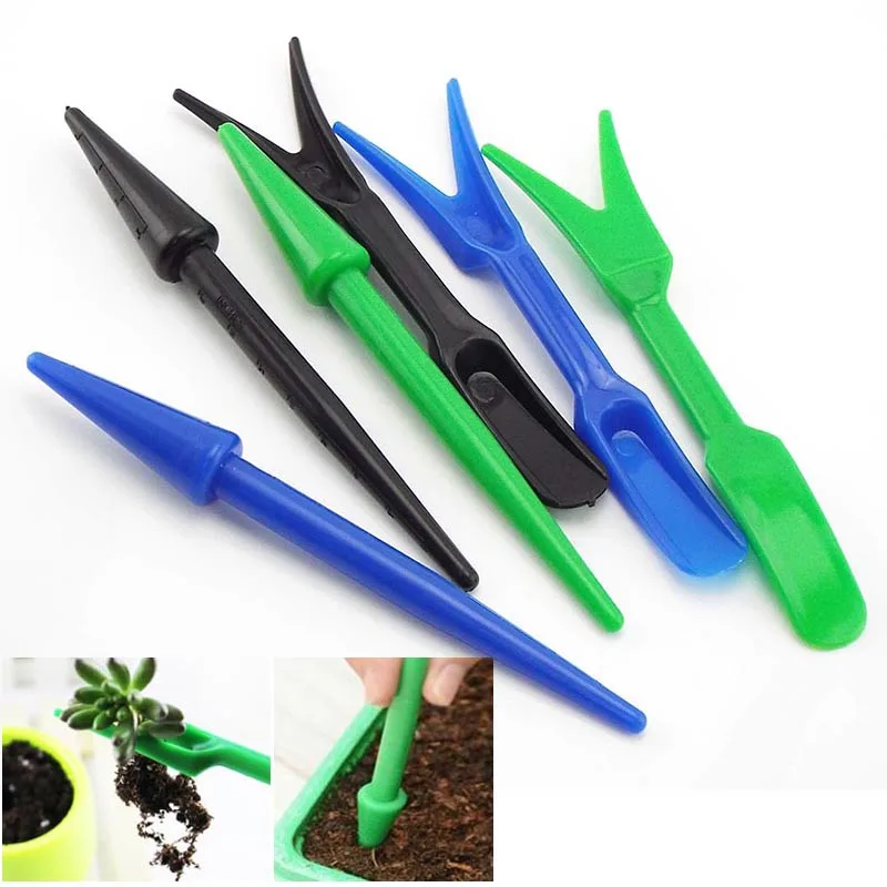 Mini Garden root Root transplant Tool Shovel Depth Ruler Kit DIY Sowing Succulents Planted Cultivation Planting Accessories C2