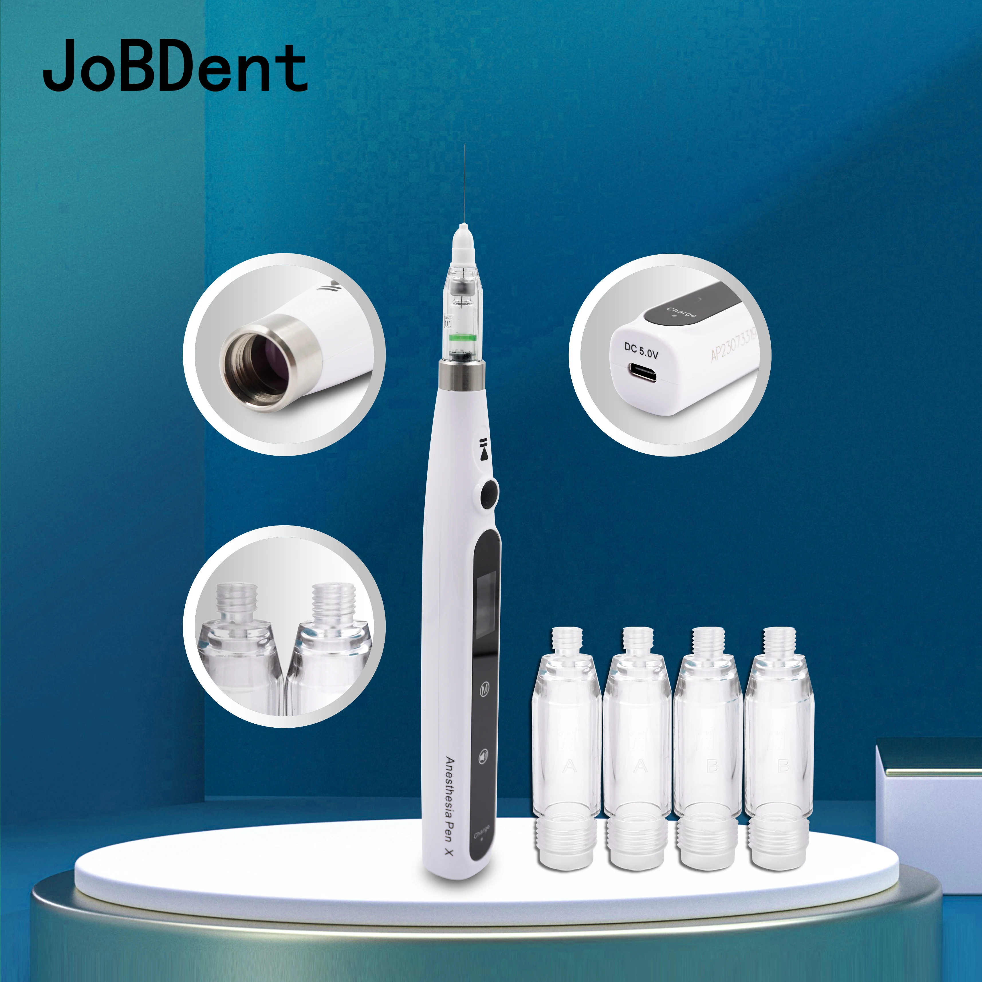 Portable Dental Electric Anesthesia Injector Digital Oral Local Anesthesia Syringe Dentist Tools