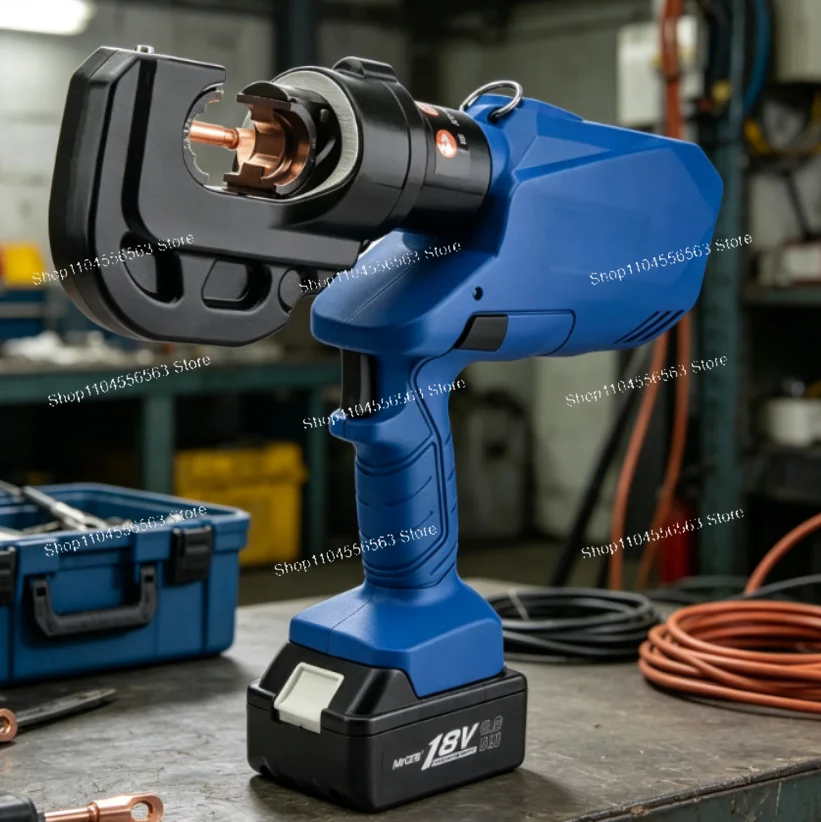 EZ-300/EZ-400 Electric Hydraulic Pliers Crimping Lithium Electric Hydraulic Pliers Cable Cutter Tools 18V