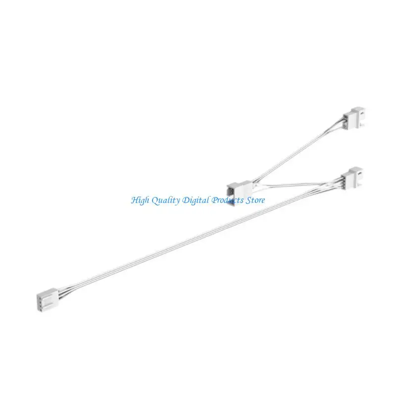 U2JEは、4pin PWMファン拡張機能、4pin PWM PCファンスプリッターケーブルPWMスプリッターケーブルファンスプリッターでPC冷却を最適化します