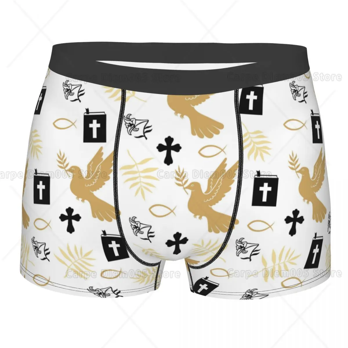 

Christian Peace Mens Boxer Briefs Teens Underwear Boxer Briefs Compression Shorts Comfotable Boys Underwears