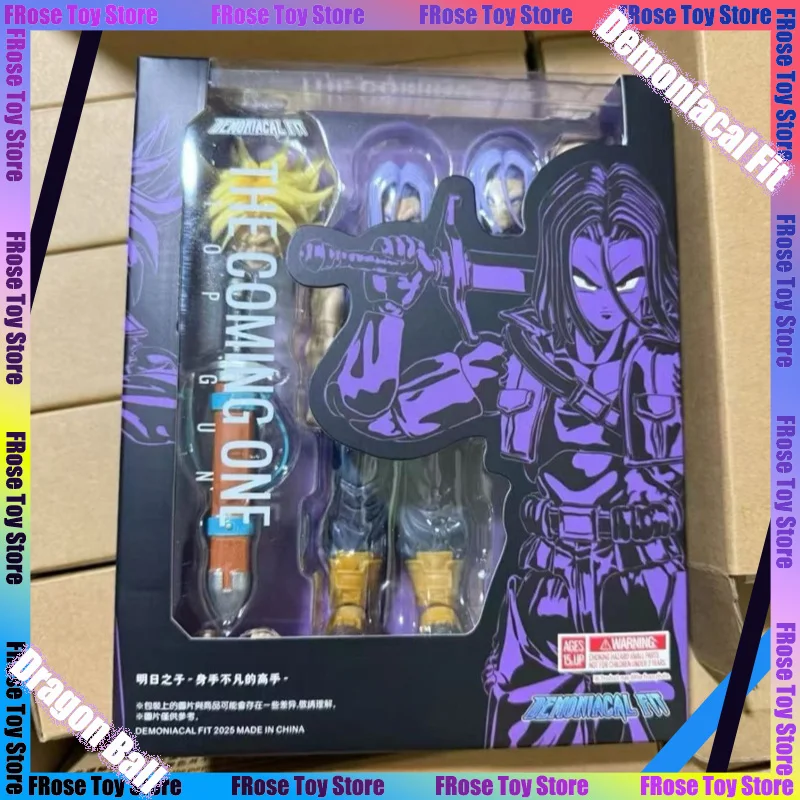 

Новый Dragon Ball Z Demoniacal Fit SHF Super Saiyan Trunks Son of Tomorrow Аниме Фигурка Коллекционная модель Фигурка Игрушка в подарок