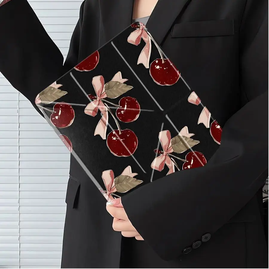 Red Lovely Cherry Tablet Case For iPad Mini 6 7 Pro 11th 10th 9th 8th 7th 12.9inch Pro 2025 Air 4 5 M3 M2 M4 11inch Holder Cover