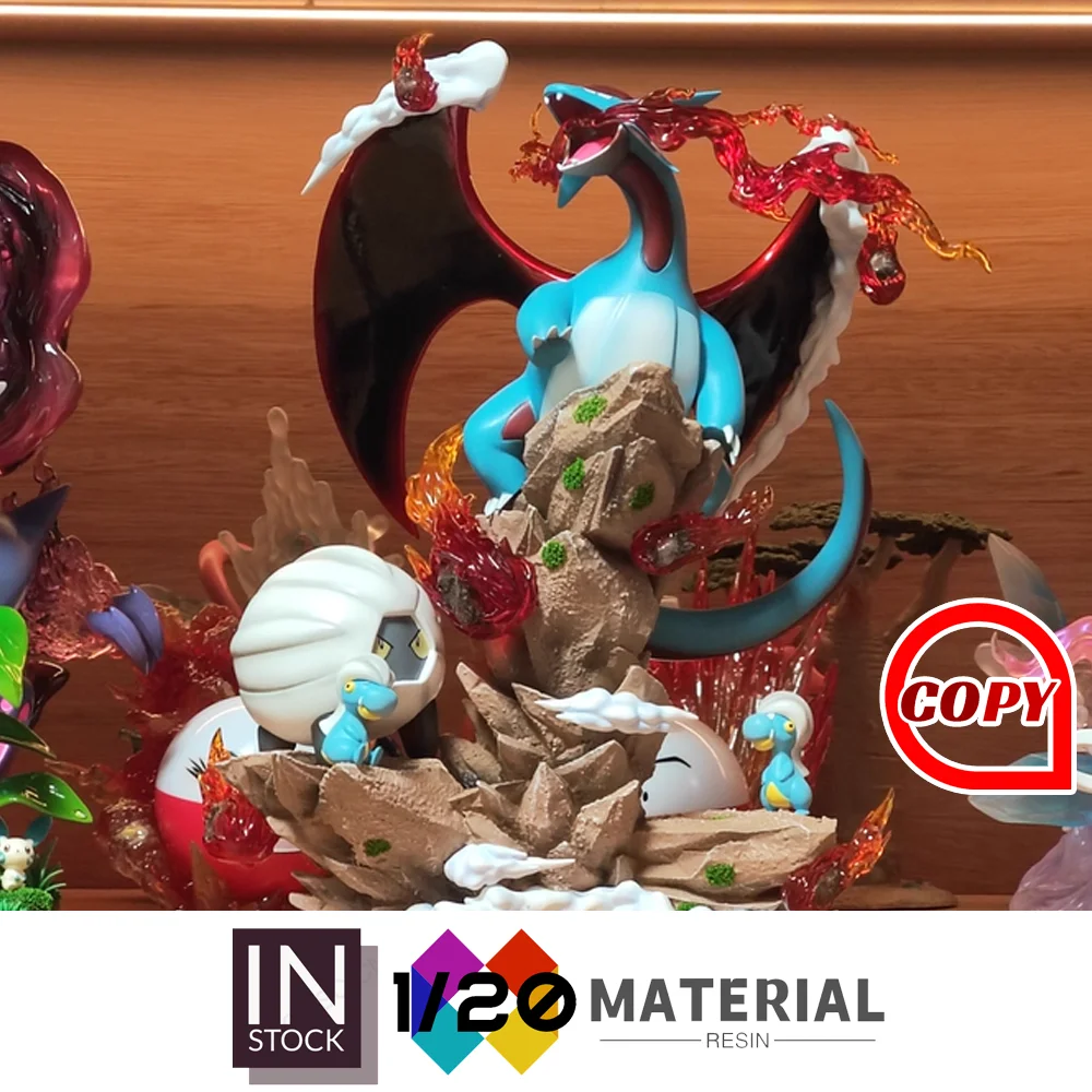 

[In Stock]1/20 Resin Scale World [Copy DP] - Bagon & Shelgon & Salamence[Split RE-MENT]
