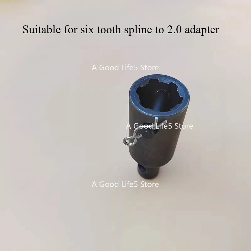 

For Large Ground Drill Conversion Head Excavator Planting Pit Driver Pile Accessories Drill Bit Spline Shaft Adapter Converter