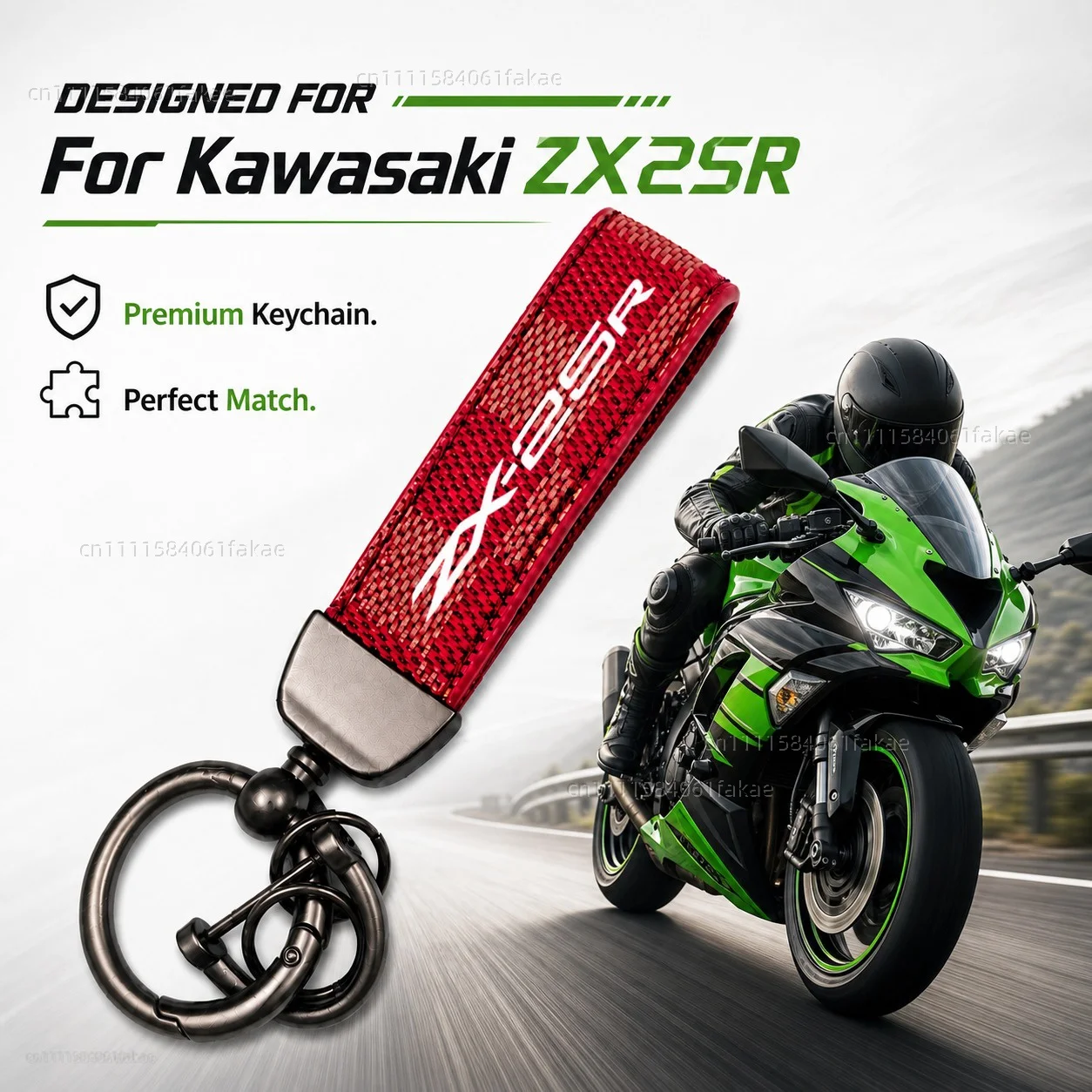 For Kawasaki ZX25R ZX-25R ninja zx 25r 2020 2021 2022 Motorcycle Keychain Custom Logo Gift for Rider Men Women