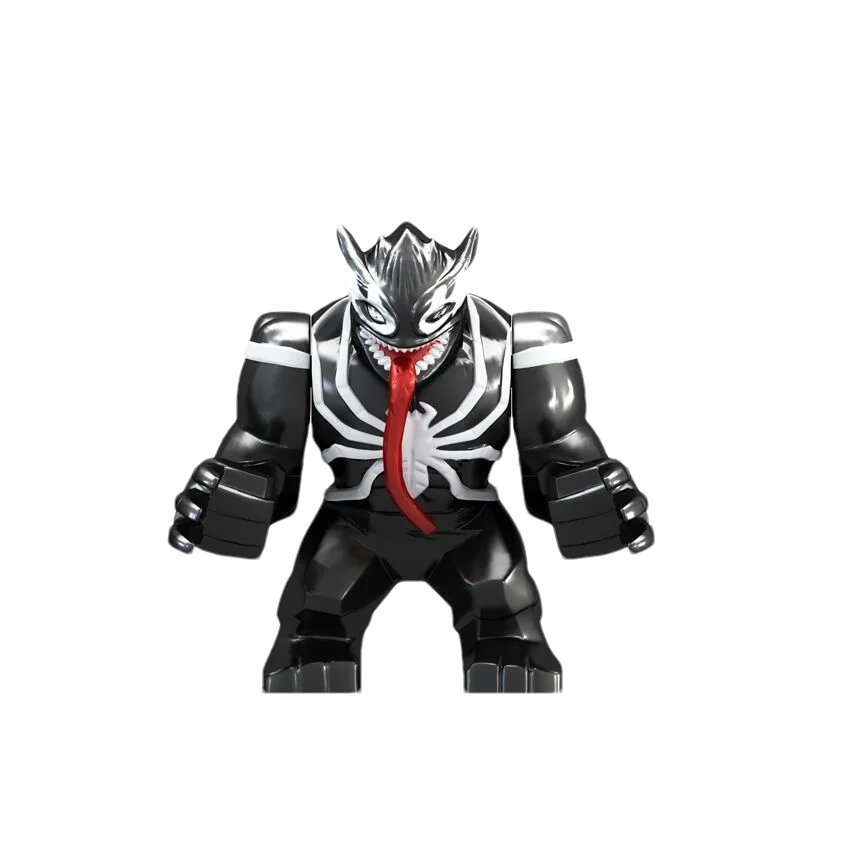 Marvel Avengers Mobile Model Building Blocks Venom, Deadpool, Wolverine, Mobile Doll Puzzle Children's Toy Building Blocks