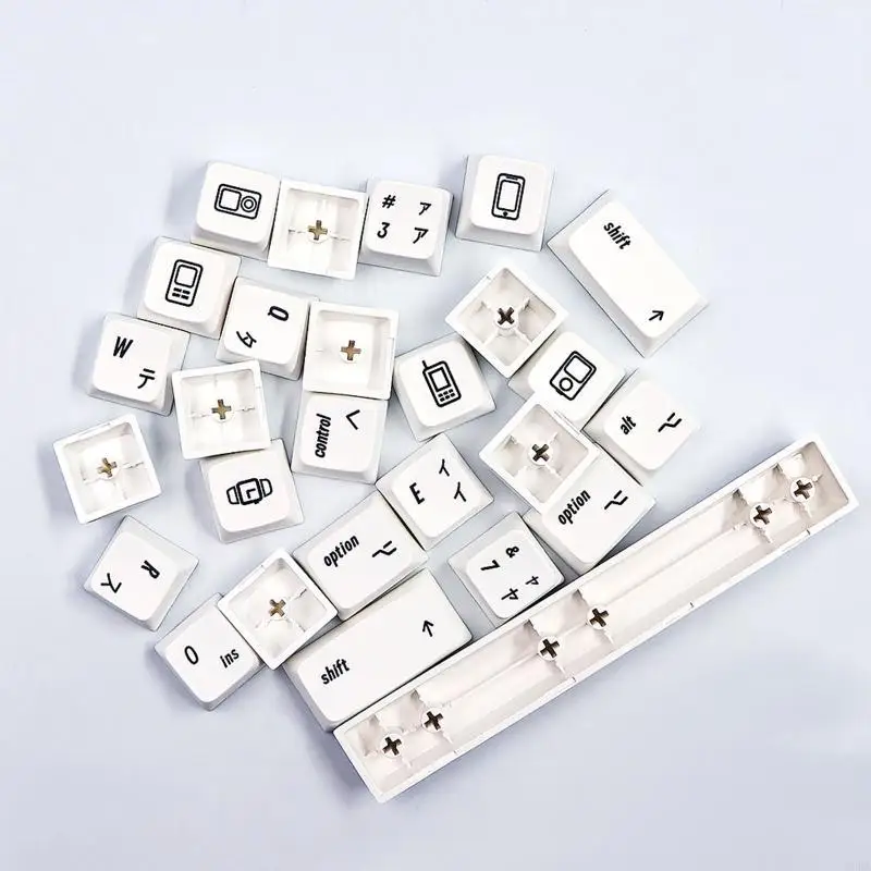 62KA Keycaps Keycaps Dye Sub PBT MDA Keycap cho GK61/64/68/75/84/87/96/980/104/108 MX Công tắc cơ học 133 Keys