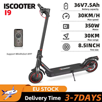 iScooter i9 Electric Scooter 350W Motor 36V 7.5AH Battery Folding E-scooters 8.5-inch Off-road Tires Adult City Electric scooter