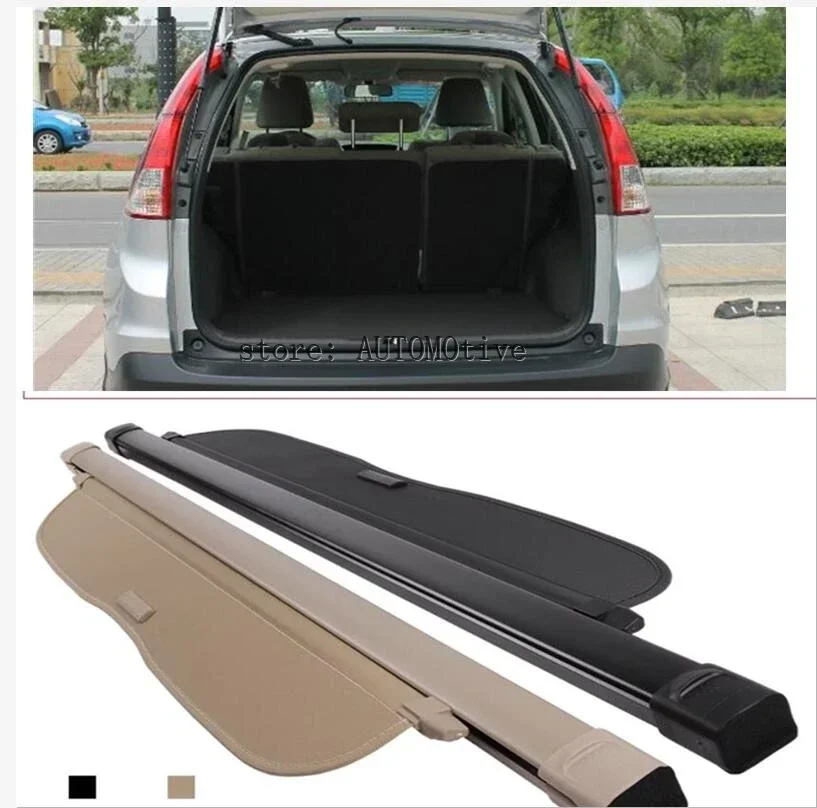 

2012 2013 2014 2015 2016 Beige Color Retractable Cargo Cover Security Shield For Honda CRV