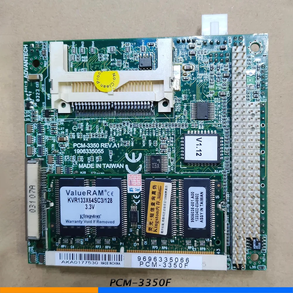 PCM-3350F REV.A1 REV.A2  For Advantech PC104  Industrial Control Motherboard