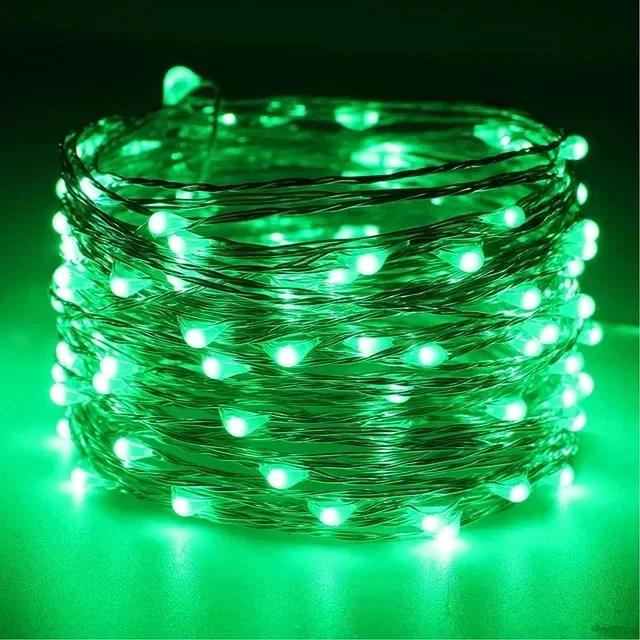 1M 2M 3M 5M 10M 20M 30M Kupferdraht LED Lichterketten Urlaub beleuchtung Fee Girlande Für Weihnachten Baum Hochzeit Party Dekoration