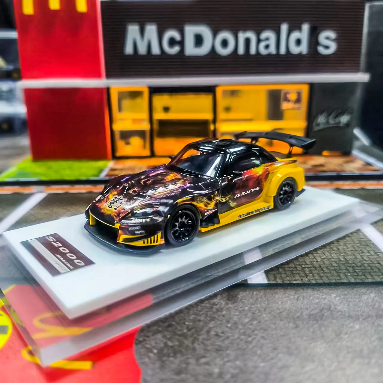 

Onemodel 1:64 JDM S2000 JS Racing Sports Hard Top Model Diecast Resin Car