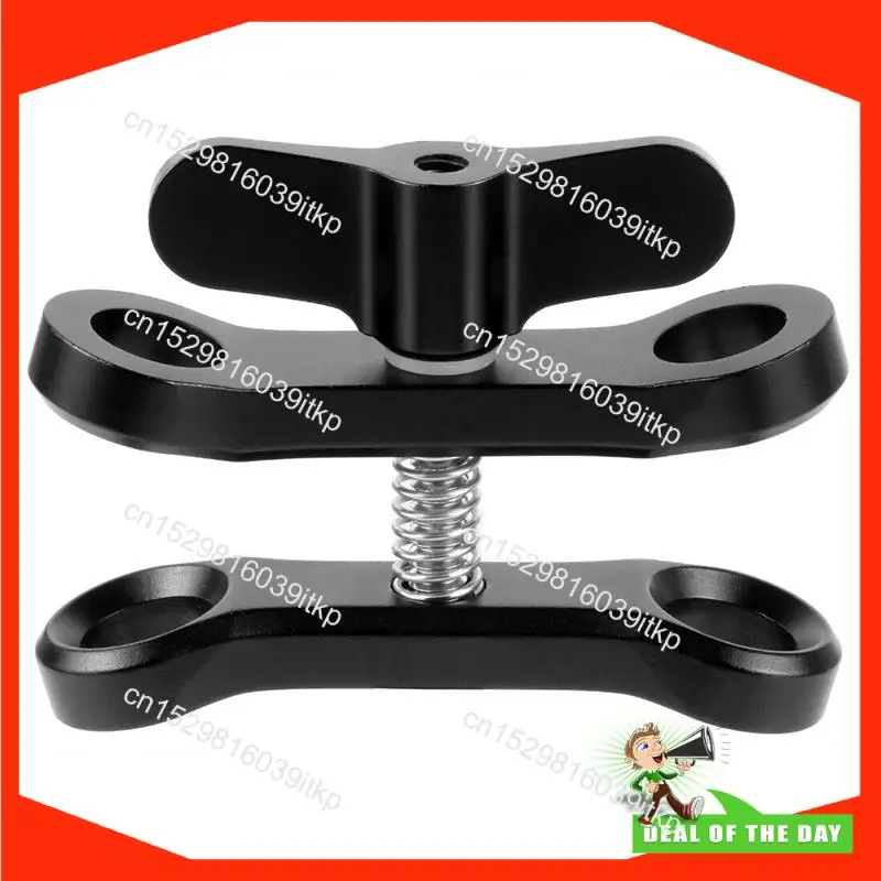 أغسطس 4X فراشة كليب الغوص المشبك موصل الضوء الكرة رئيس جبل ترايبود محول ل الذهاب برو 7 الرياضة SLR كاميرات تحت الماء