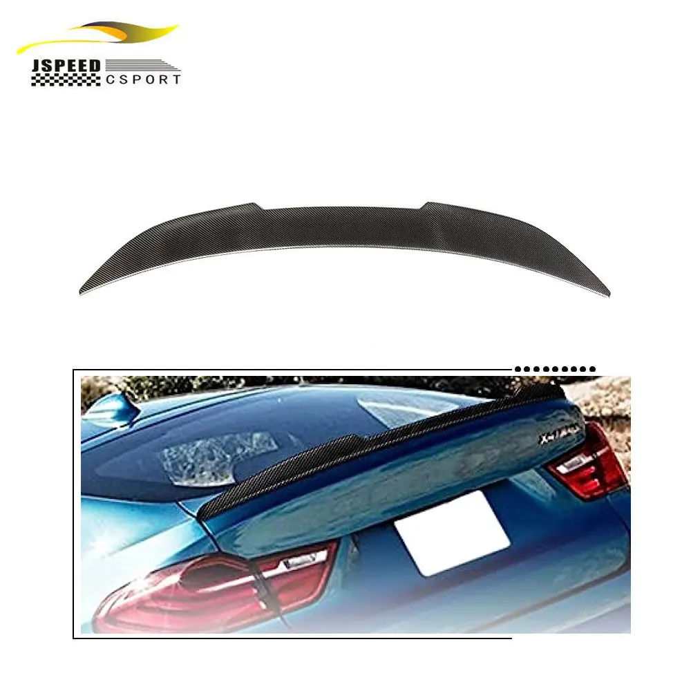 

Suitable for BMW X4 F26 2014-2017 rear spoiler lip carbon fiber trunk spoiler