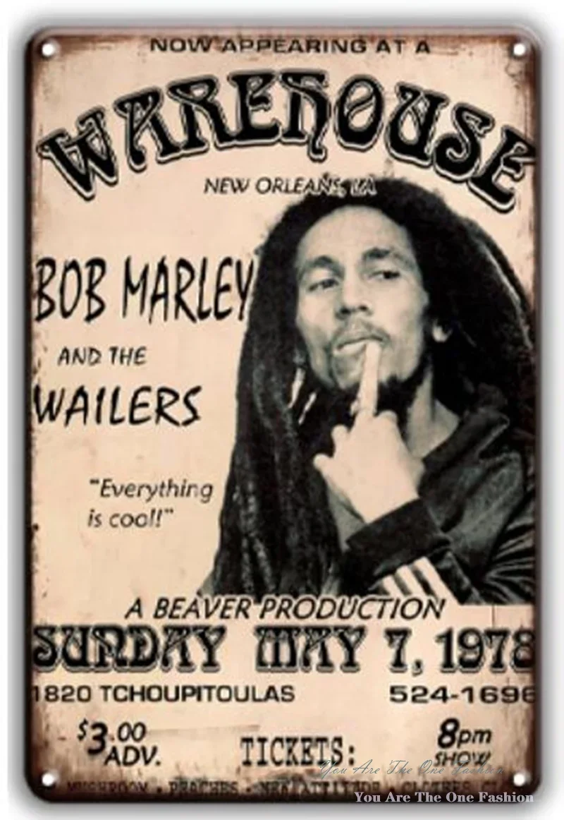 علامة صفيح عتيقة ، حديد وبكرة ، ملصق معدني ، فن قديم ، روك ، نادي ، بار ، حانة ، رجل ، كهف ، لوحات صفيح لتزيين الحائط ، 20 × 30 سم #5