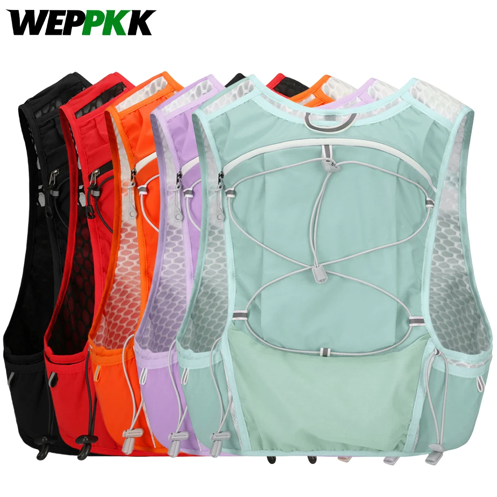 1PCS Running Vest, Lightweight Hydration Backpack with Waterproof Phone Pocket for Hiking Trail Running Cycling Marathon