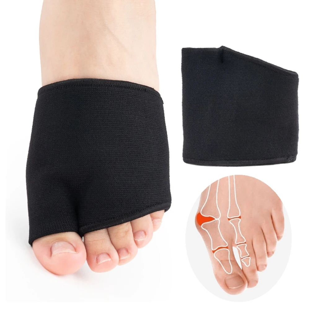 Silicone Forefoot Pads Orthopedic Men Women Toe Valgus Separator Foot Pain Relief Metatarsal Pads Anti Slip Gel Forefoot Socks