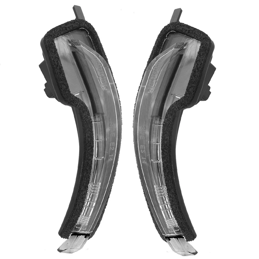 

2-контактный светодиодный указатель поворота в боковое зеркало из ABS-пластика для Ford Mustang 2015-2019