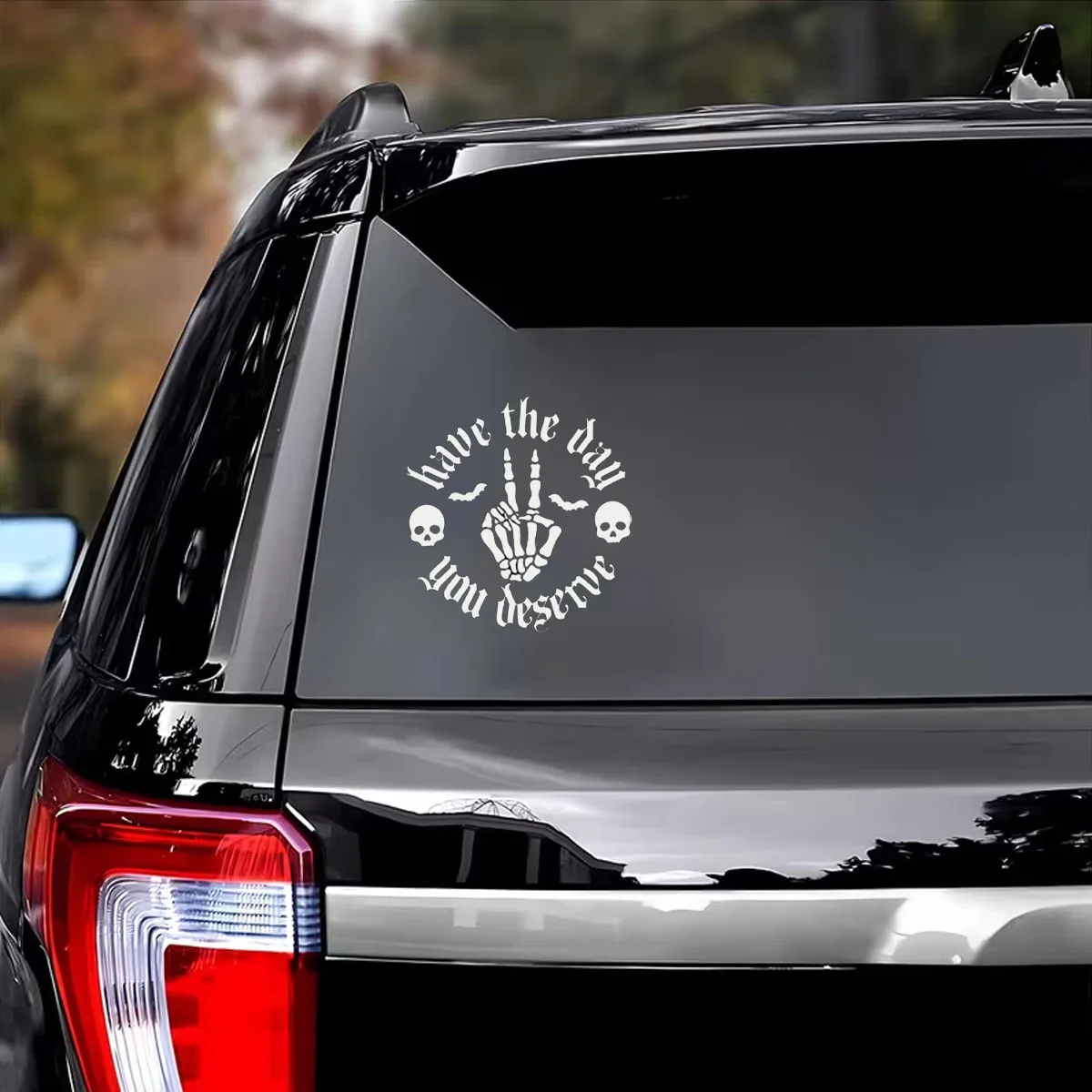 Skull Wave Decals, Horror Car Stickers, Skull Hand Stickers, Modeling Vinyl Decorations, Graphic Sticker Sections