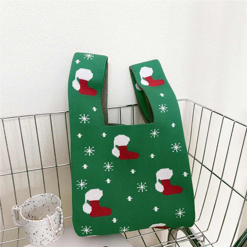 Сумка-тоут в клетку, с геометрическим рисунком