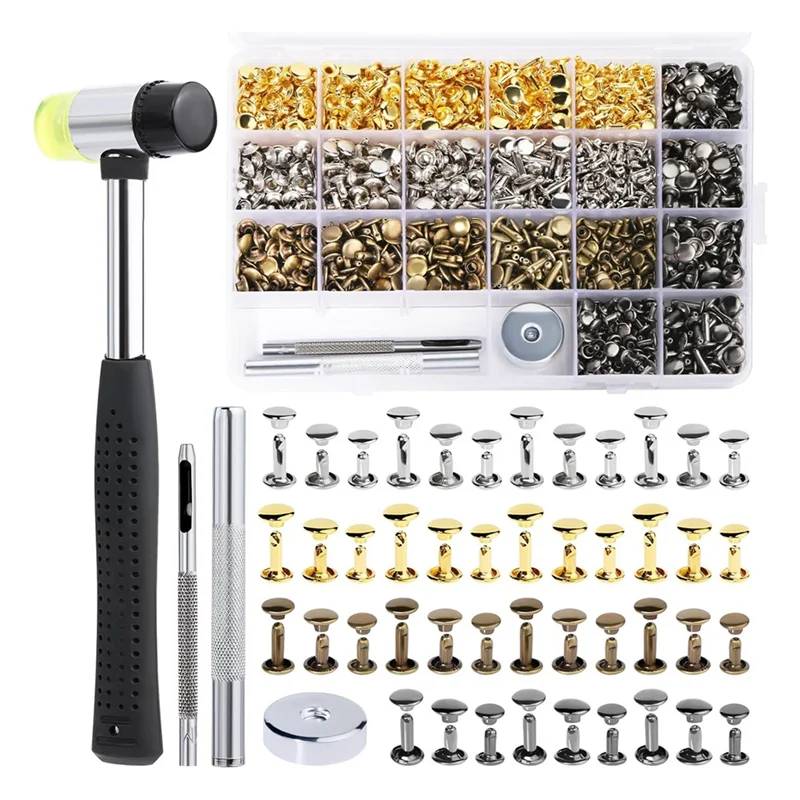 ABWP-Leather Rivets, 600 PCS M - đánh giá và giá Leather Tooling Kit