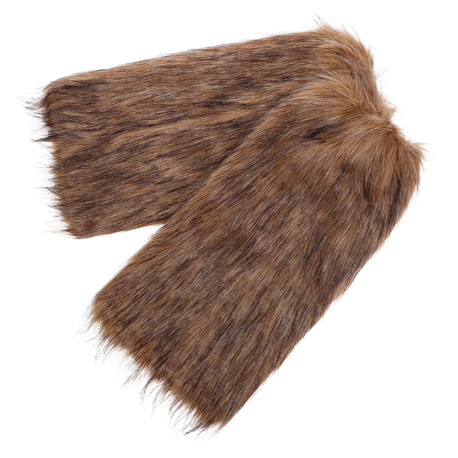 

1 Pair Faux Viking Leg Warmers Boot Covers For Women Medieval Cosplay Costume Accessory - Halloween Winter Festival Furry