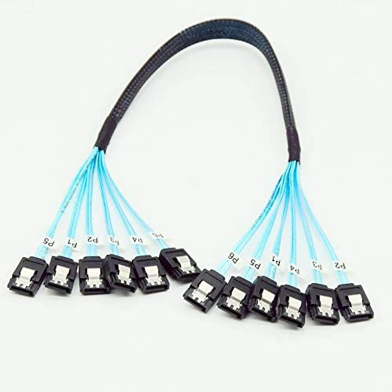 SATA III SATA IIIスプリッターケーブル、SATA 7ピンメス-SATA 7ピンメスデータケーブル、コンピューターアクセサリ