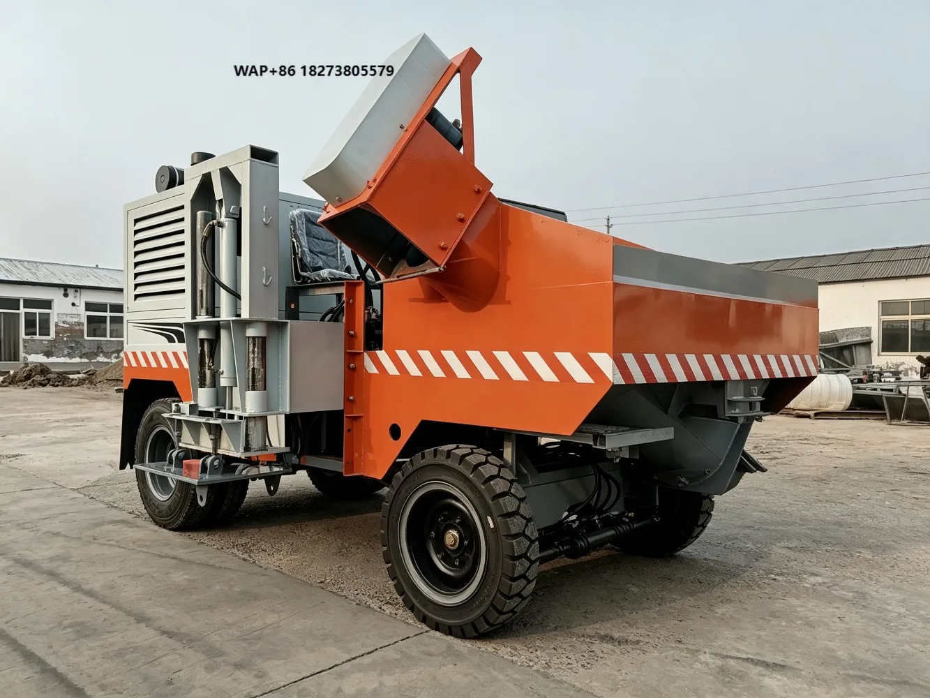 Hydraulic Curb Slipform Paver for Concrete Curb Road Building