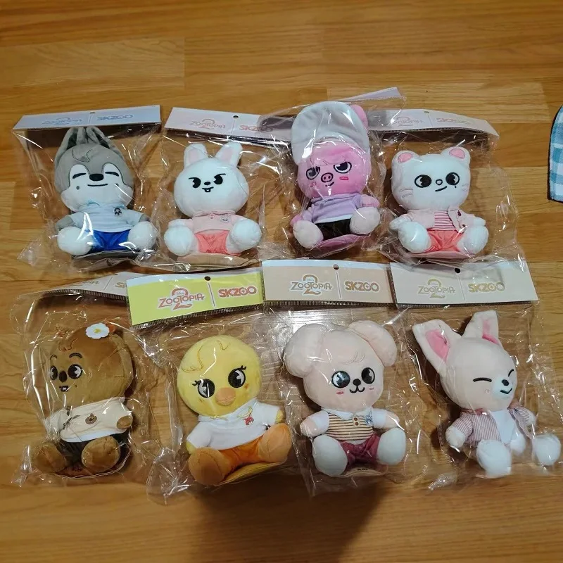 

Новая плюшевая игрушка SKZOO, мультяшная плюшевая кукла-животное Stray Kids, милый компаньон, украшение для комнаты, подарок на день рождения для детей Zooto