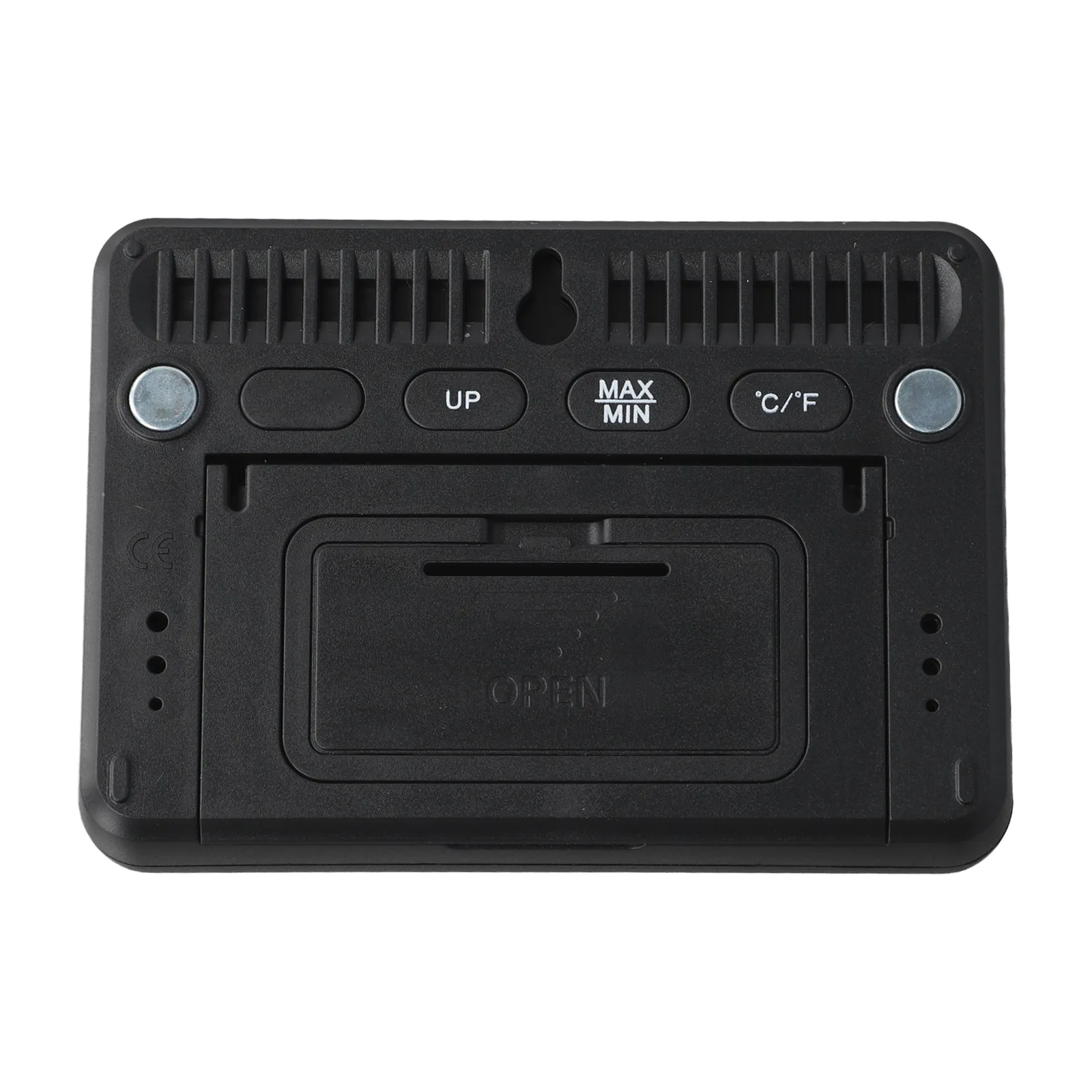 Digital Alarm Clock With Temperature Humidity Sensor Magnetic Suction Table Wall Mount For Home Kitchen Bedroom Decor