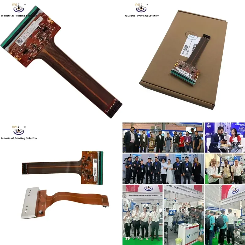 HCY 407933 Thermal Transfer Coding Machine 53mm Printhead with Connecting Cable for TTO Printer 6210