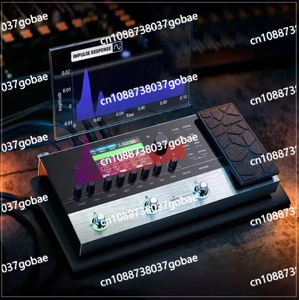 2000 Multi Effect Pedal 278 Effect Infrared AMP Drum Looper MIDI in Effects with Softwear Application for Electric
