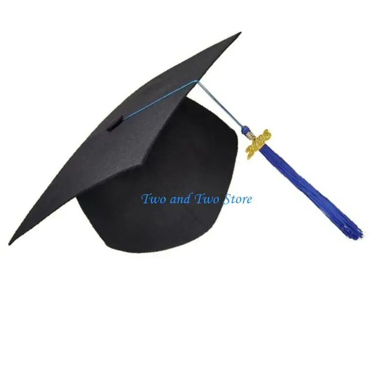 HX6F Classical Graduation Mortarboard 2026 for Ceremonies Comfortable Design