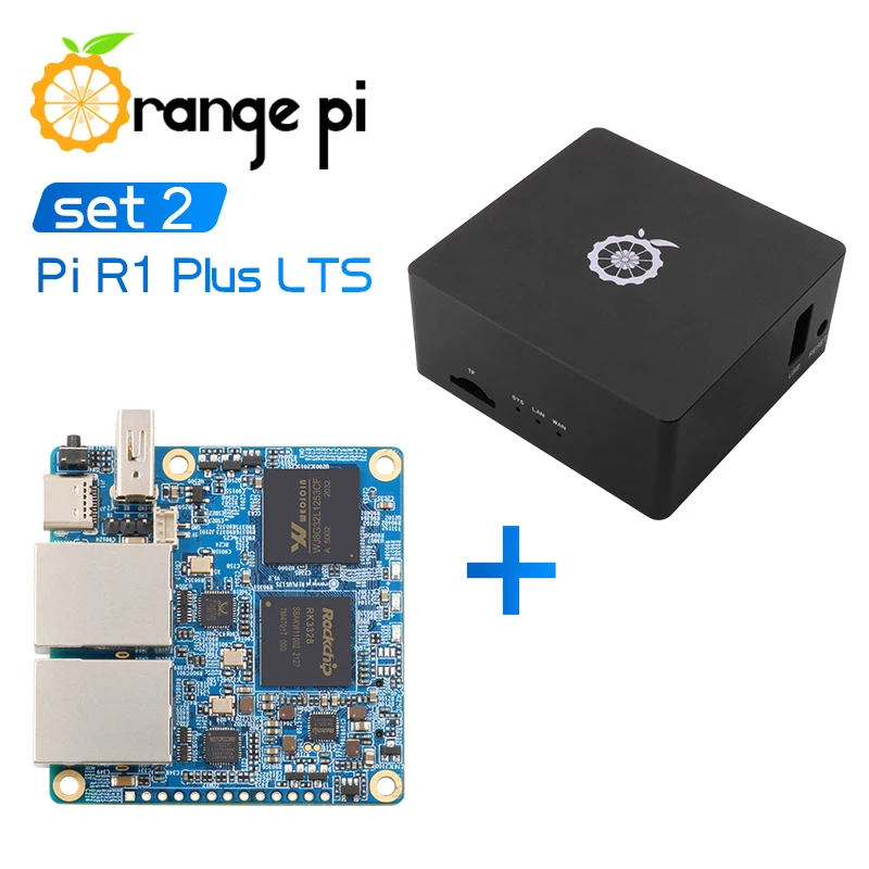 Imagem -03 - Laranja pi r1 Mais Lts Rk3328 1gb Duplo Gigabit Ethernet Gateways Openwrt Lede Placa de Desenvolvimento Metal Concha Roteamento Macio